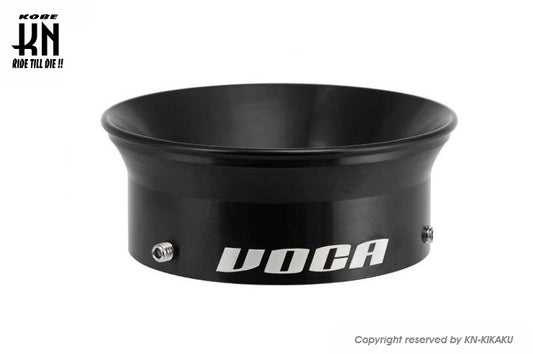 VOCA アルミビレットファンネル【汎用】ブラック【取付内径50mm/高さ28mm】