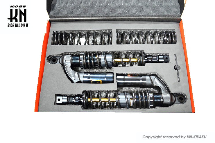 RCB 395-400mm リアショック減衰調整リアショック【VDシリーズ】ブラック【ADV150】