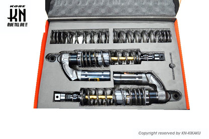 RCB 395-400mm リアショック減衰調整リアショック【VDシリーズ】ブラック【ADV150】