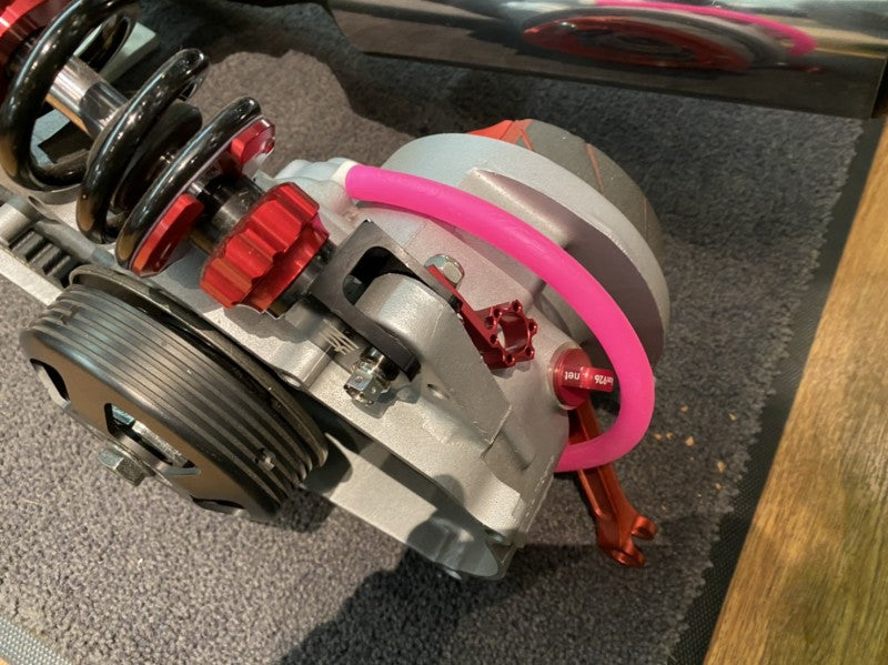 汎用ホースホルダー 【シグナスX/BWS125】マットブラック