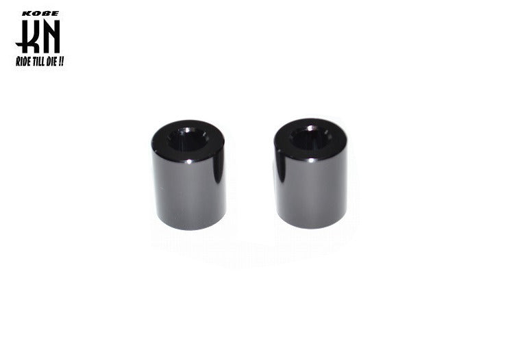 M8用 アルミカラーセット【厚さ20mm】ブラック