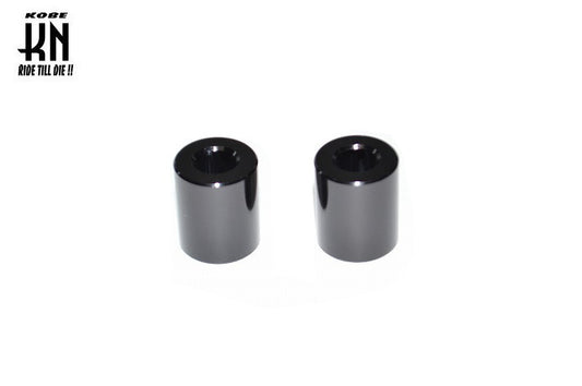 M8用 アルミカラーセット【厚さ20mm】ブラック