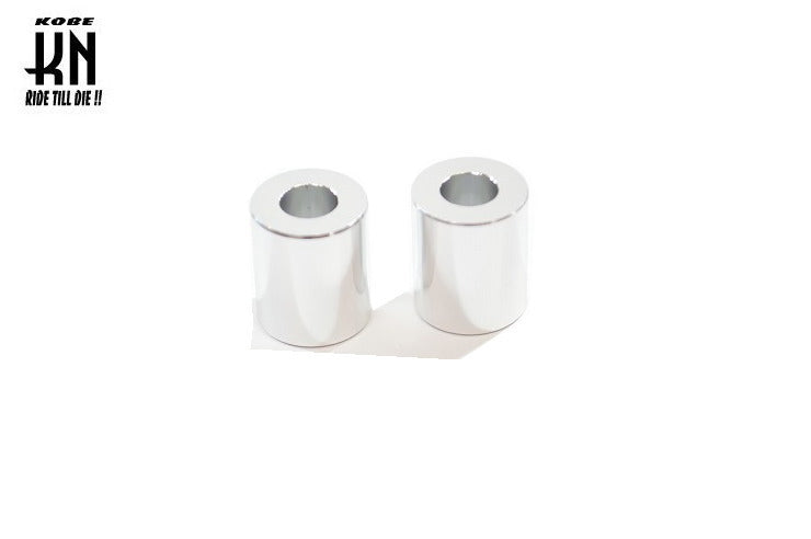 M8用 アルミカラーセット【厚さ20mm】シルバー