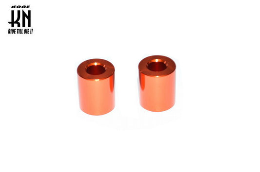 M8用 アルミカラーセット【厚さ20mm】オレンジ