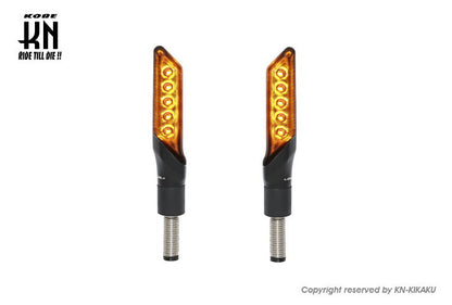 KOSO シーケンシャルLEDウインカー3【車検対応】ライトスモーク【GW-02】左右セット