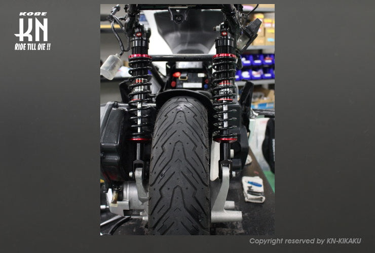 スーパーアブソーベントショック【PCX125(JF81/JF84)/PCX150(KF30)/PCX160】レッド