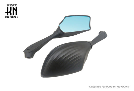 KOSOバックミラー【SOARINGミラー】ネジ径 8/10mm【ブルーレンズ】