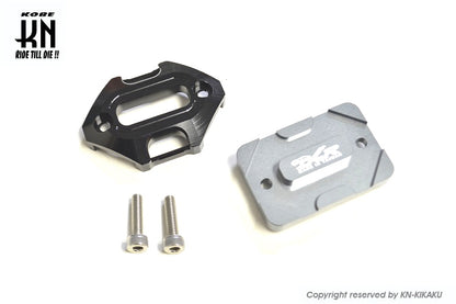 アルミビレットマスターシリンダーキャップ【DCR】タイプ3【DCR-KN別注モデル】ブラック