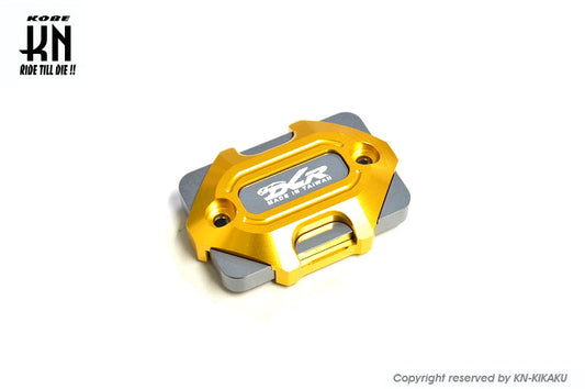 アルミビレットマスターシリンダーキャップ【DCR】タイプ3【DCR-KN別注モデル】ゴールド