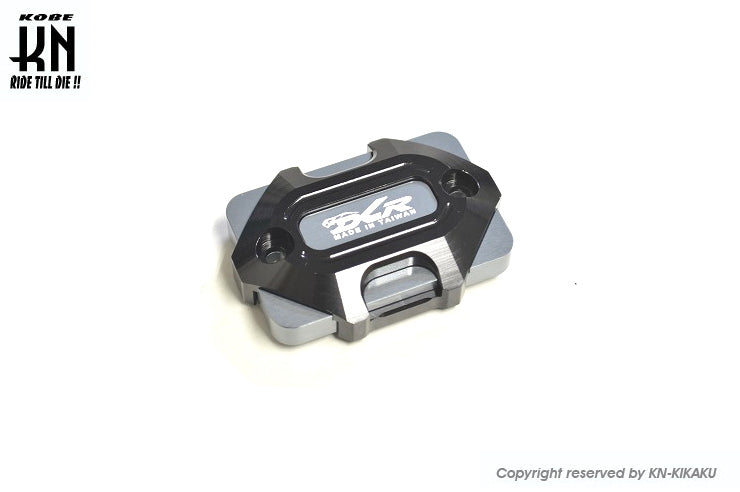 アルミビレットマスターシリンダーキャップ【DCR】タイプ3【DCR-KN別注モデル】ブラック