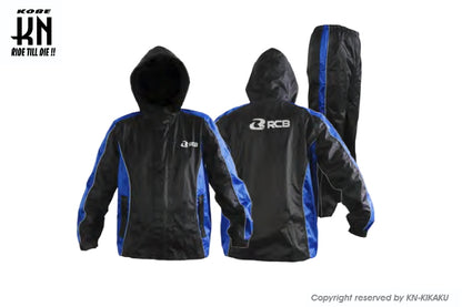 RCB レインコート858 【ブルー】XLサイズ