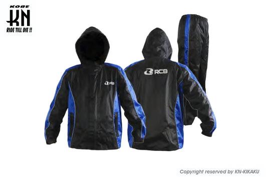 RCB レインコート858 【ブルー】XLサイズ