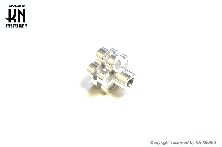 ブレーキクランプタイプ2 【ネジ部分のみ】シルバー【6mm】