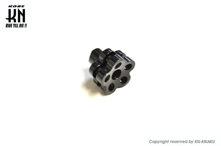 ブレーキクランプタイプ2 【ネジ部分のみ】ブラック【6mm】