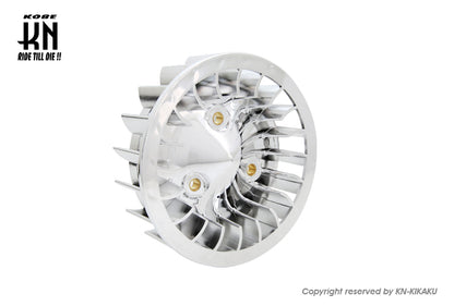 KN×KOSO 強化クーリングファン【メッキ】　for　JOG