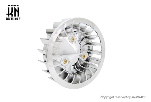 KN×KOSO 強化クーリングファン【メッキ】　for　JOG