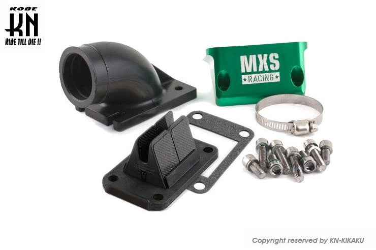 MAXISCOOT ビッグキャブ用マニホールド 縦型エンジンJOG【V-FORCE3】