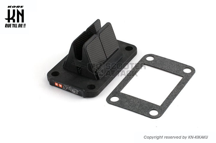 MAXISCOOT ビッグキャブ用マニホールド 縦型エンジンJOG【V-FORCE3】