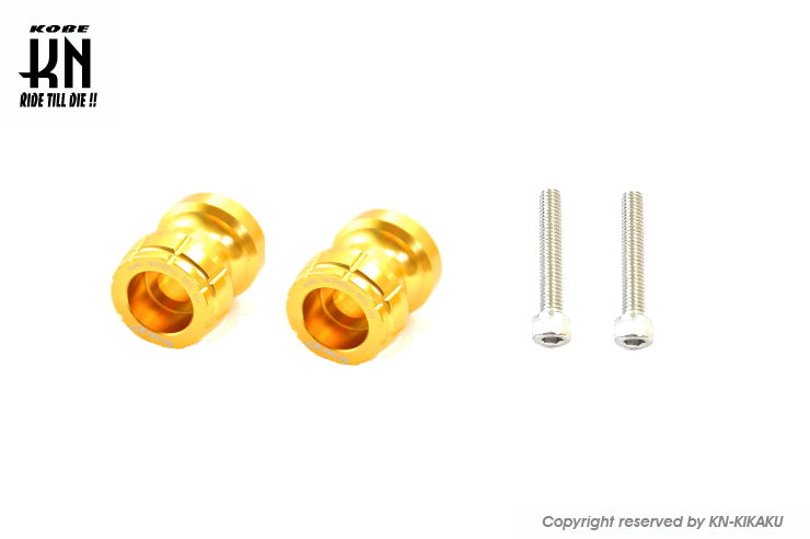 RCB スイングアームスプール【YAMAHA系】M6【ゴールド】