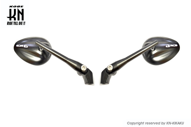 RCB CNCバックミラー【ブラック/S5シリーズ】クリアーレンズ