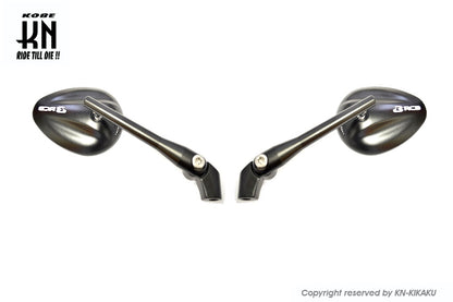 RCB CNCバックミラー【ブラック/S5シリーズ】クリアーレンズ