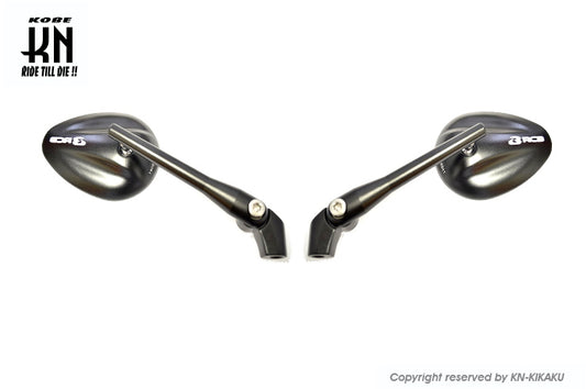 RCB CNCバックミラー【ブラック/S5シリーズ】クリアーレンズ