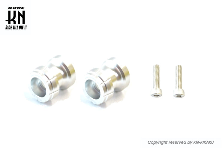 RCB スイングアームスプール【HONDA系】M8【シルバー】