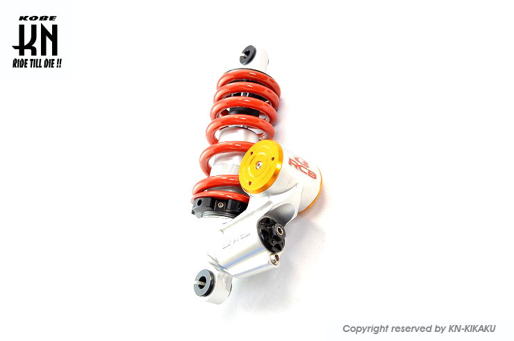 RCB グロム 250mm リアショック減衰調整付【SB-3】【レッド】モノサス