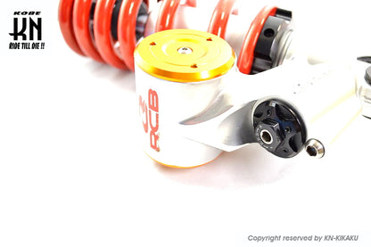 RCB グロム 250mm リアショック減衰調整付【SB-3】【レッド】モノサス