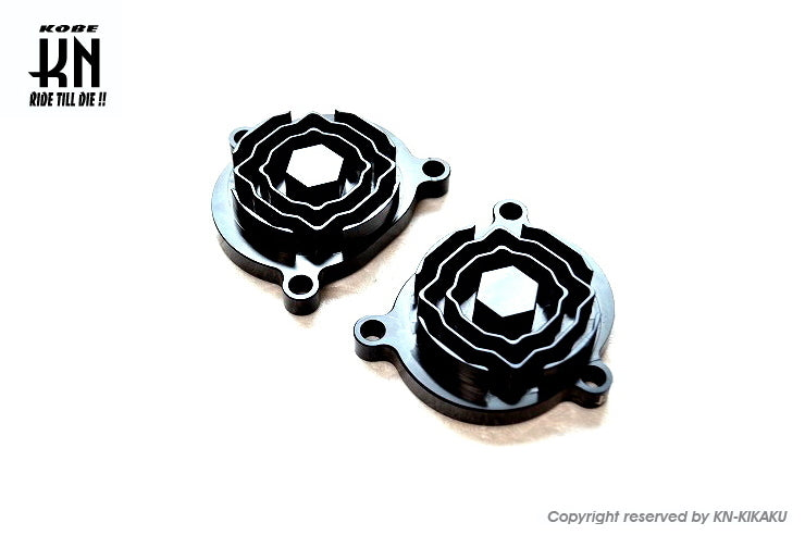 KN企画 ビレットタペットカバー【シグナスX/BWS125】ブラック