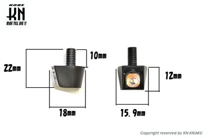 KOSO【Rough Craft ION】極小LEDウインカー/極小LEDテール