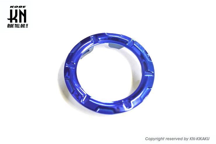 MOS ガソリン デコレーションリング【ダークブルーメッキ】シグナスX/BWS125 2型