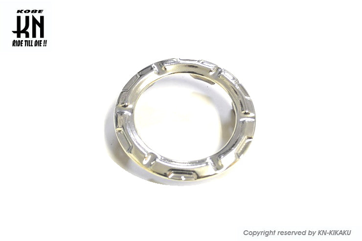 MOS ガソリン デコレーションリング【シルバーメッキ】シグナスX/BWS125 2型