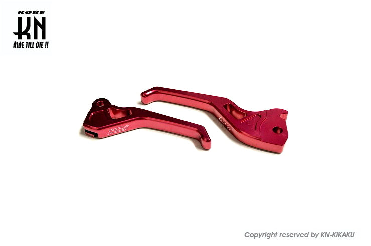 NCY ショートブレーキレバー【シグナスX/1型/2型/3型】レッド