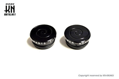 NCY ビレットフレームサイドキャップ【ZOOMER/RUCKUS】ブラック