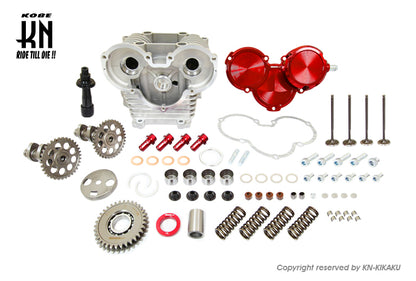 KOSO×KN 空冷DOHCシリンダーヘッドKIT サイズS 【KNスペシャルVer.】