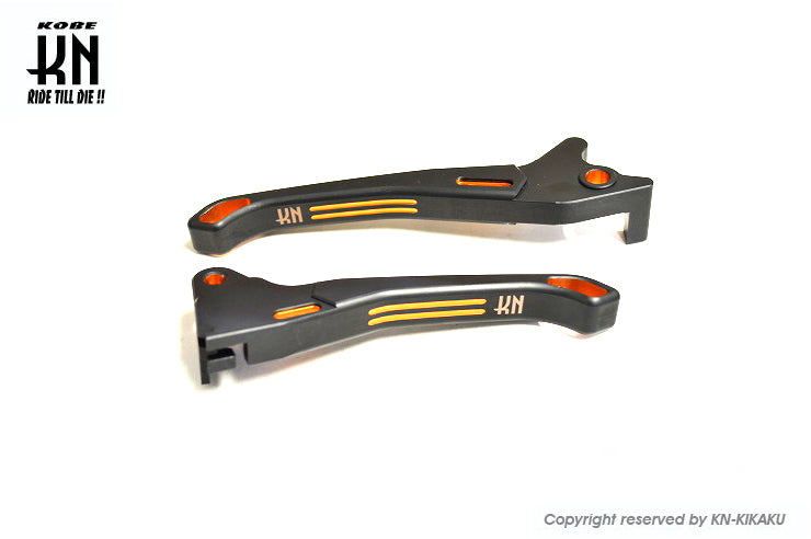 デュアルカラーレバーディスク2【ライブディオ/SR/ZX AF35】マットブラック/オレンジ