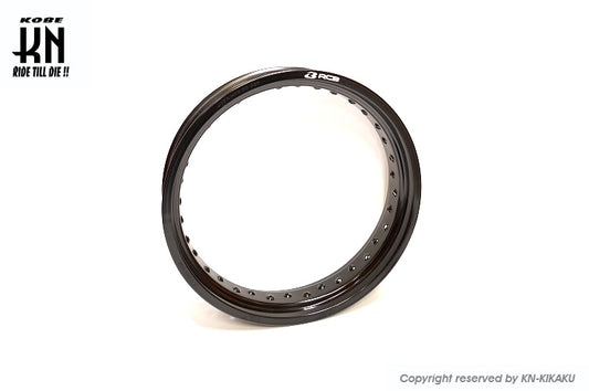 RCB アルミホイールリム【500-17】ブラック【36H】