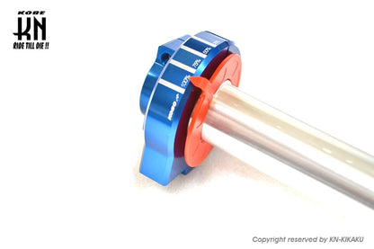 KOSO ハイスロットルKIT【シグナスX2〜5型/2本引き用】ブルー