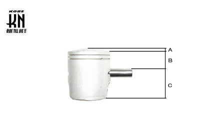 JOG50ヨコ型EG系/ジャイロ系に流用ピストンキット【48mm】