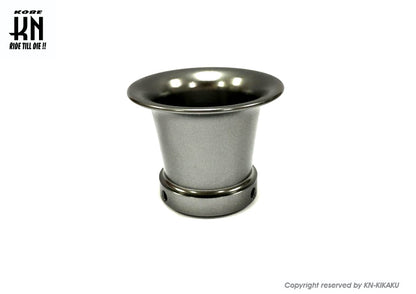 アルミビレットファンネル【汎用】ガンメタ【取付内径36mm/高さ50mm】