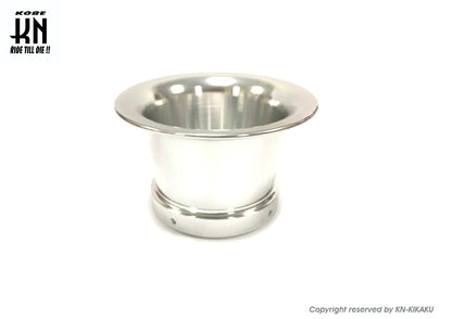 アルミビレットファンネル【汎用】シルバー【取付内径50mm/高さ50mm】