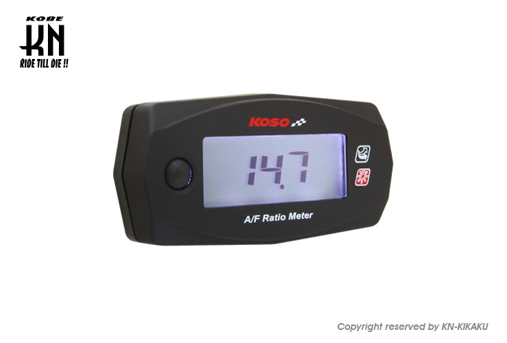 KOSO Mini4 デジタル空燃比計【ナローバンドタイプ】汎用簡易型空燃比計