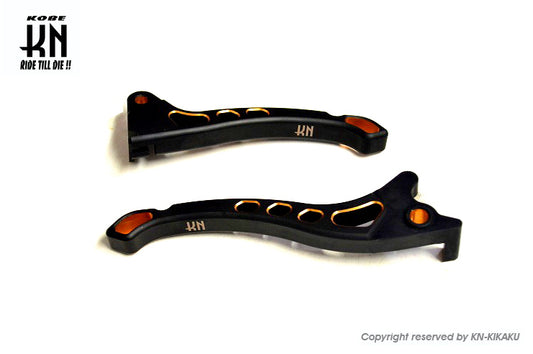 デュアルカラーレバーディスク3【ライブディオ/SR/ZX AF35】マットブラック/オレンジ
