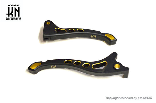 デュアルカラーレバーディスク3【ライブディオ/SR/ZX AF35】マットブラック/ゴールド