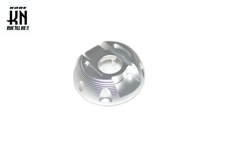 アルミ削出し燃料キャップキーカバー【シルバー】シグナスX【2〜5型】BWS125【BG1】マジェS 国内仕様