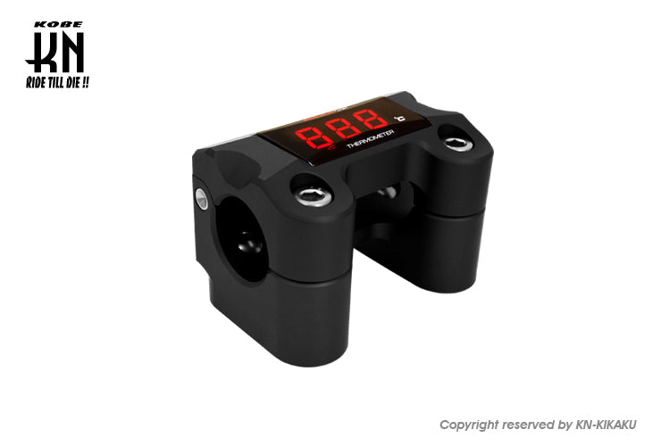 チューニングハンドルバーブラケット【BWS125】28.6Φファットバー用/ブラック