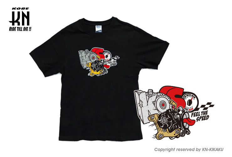 KOSO CRAZY THROTTLE BODY BOY Tシャツ【サイズL】ブラック