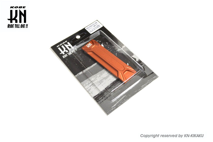 フレ番ビレットカバー【ヤマハスクーター全般】オレンジ