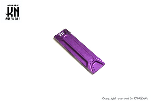 フレ番ビレットカバー【ヤマハスクーター全般】パープル